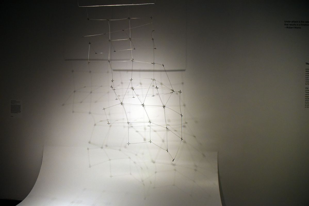 Wire Hanging Sculpture At New York Met Breuer Unfinished